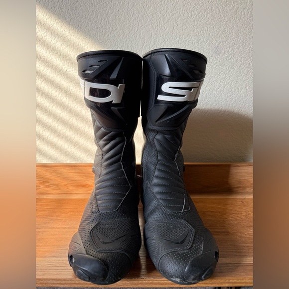 Men’s Sidi Performer Air Black Motorcycle Riding Boots main image 6